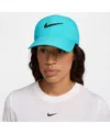 Nike Men's And Women's Turquoise Club Performance Adjustable Hat In Blue