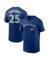 Nike Men's  Kevin Gausman Navy Toronto Blue Jays Name And Number T-shirt In Royal