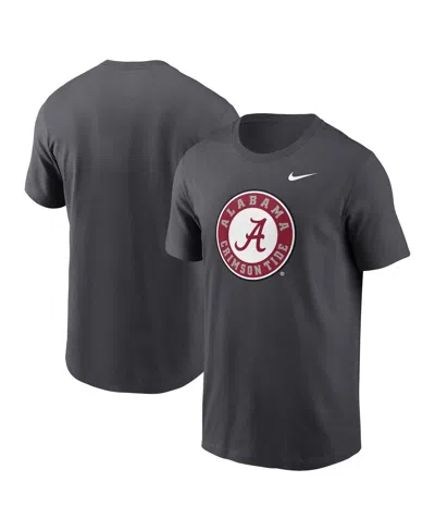 NIKE MEN'S ANTHRACITE ALABAMA CRIMSON TIDE PRIMETIME EVERGREEN ALTERNATE LOGO T-SHIRT