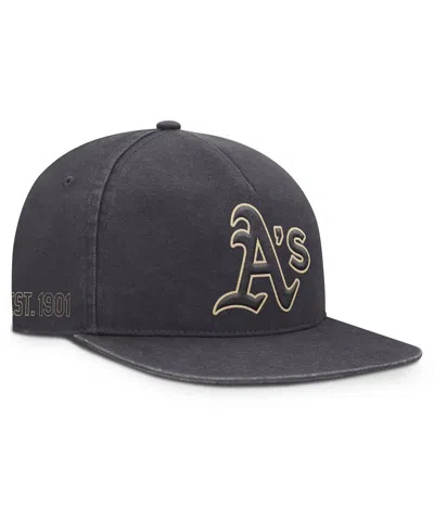 NIKE MEN'S ANTHRACITE ATHLETICS MONOTONE PRO ADJUSTABLE HAT