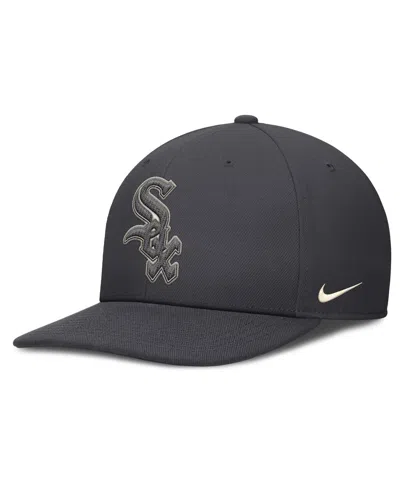 Nike Men's Anthracite Chicago White Sox Statement Pro Snapback Hat In Gray