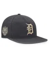 Nike Men's Anthracite Detroit Tigers Monotone Pro Adjustable Hat In Gray