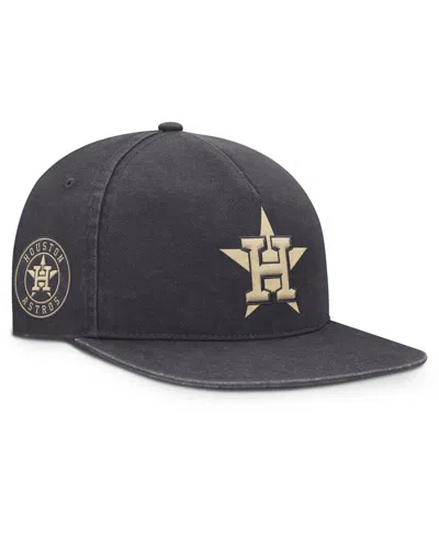 Nike Men's Anthracite Houston Astros Monotone Pro Adjustable Hat In Gray