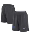 Nike Men's Anthracite Kentucky Wildcats 2024 Sideline Mesh Shorts In Anthracite,white