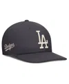 Nike Men's Anthracite Los Angeles Dodgers Statement Pro Snapback Hat