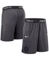 Nike Men's Anthracite New York Mets Authentic Collection City Connect Performance Knit Shorts In Gray