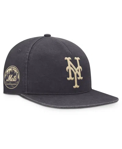 Nike Men's Anthracite New York Mets Monotone Pro Adjustable Hat In Gray