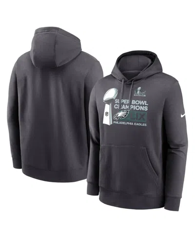 Nike Men's Anthracite Philadelphia Eagles Super Bowl Lix Champions