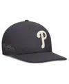 Nike Men's Anthracite Philadelphia Phillies Statement Pro Snapback Hat In Gray