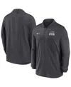 Nike Men's Anthracite Team Usa Dri-fit Half-zip Pullover Sweatshirt In Multi