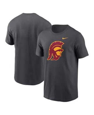 NIKE MEN'S ANTHRACITE USC TROJANS PRIMETIME ALTERNATE LOGO T-SHIRT