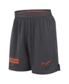 Nike Men's Anthracite Virginia Cavaliers 2024 Sideline Mesh Shorts In Anthracite