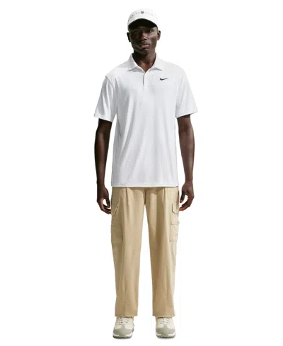 Nike Men's Approach Dri-fit Golf Polo Shirt In Black