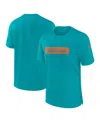 Nike Men's Aqua Miami Dolphins Sideline Player Performance T-shirt In Aqua