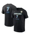 Nike Men's Ariel Atkins Black Chicago Sky Explorer Edition Name Number T-shirt In Black
