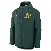 Nike Men's Athletics Authentic Collection Menâs  Therma Mlb Full-zip Jacket In Green