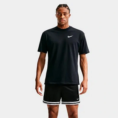 Nike Men's Basketball Locker Graphic T-shirt In Black