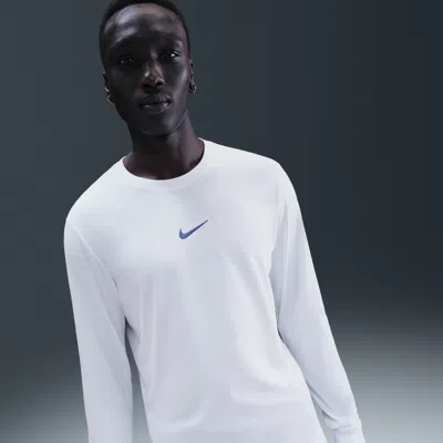 Nike Men's Basketball Long-sleeve T-shirt In White