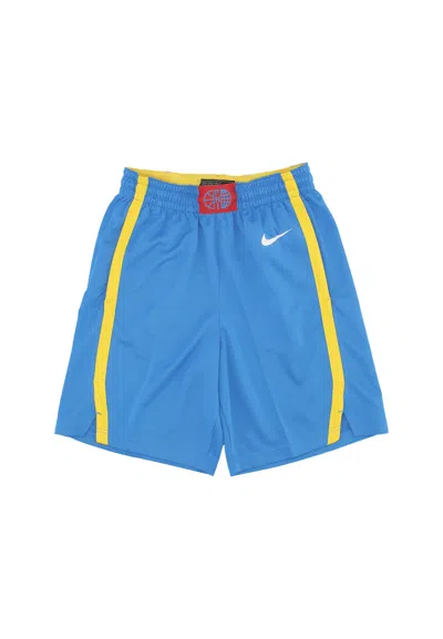 Nike Men's Basketball Shorts Limited Road Basketball Short Team Philippines Lt Photo Blue/tour Yellow
