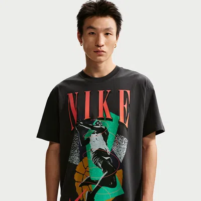 Nike Men's Basketball T-shirt In Black