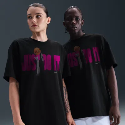 Nike Men's Basketball T-shirt In Black