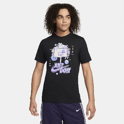 Nike Men's Basketball T-shirt In Black