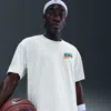 Nike Men's Basketball T-shirt In Gray