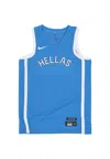 Nike Men's Basketball Tank Top Limited Road Basketball Jersey Team Greece Lt Photo Blue/white In Lt Photo Blue/white