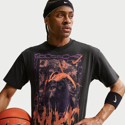 Nike Men's Basketball T-shirt In Black