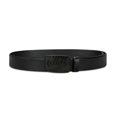 Nike Men's Bevel-edge Belt In Black