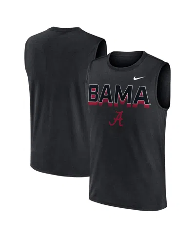 Nike Men's Black Alabama Crimson Tide Primetime Tricode Legend Performance Tank Top