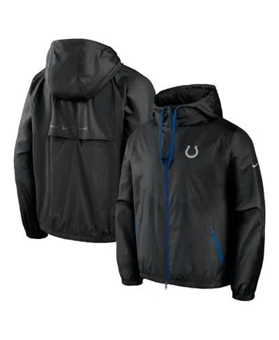 Nike Men's Black/ Anthracite Indianapolis Colts 2026 Rivalries Collection Windrunner Full-zip Jacket
