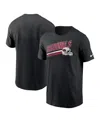 Nike Men's Black Arizona Cardinals Essential Blitz Lockup T-shirt In Black
