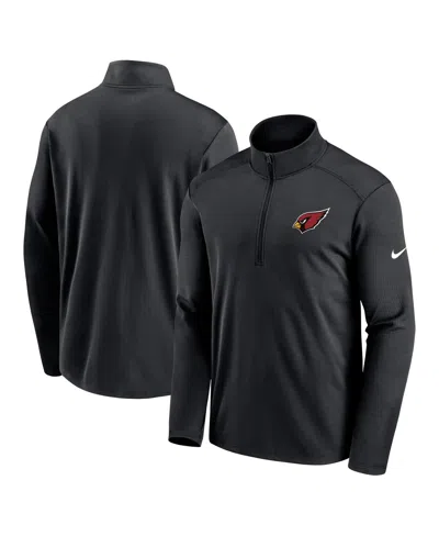 Nike Men's Black Arizona Cardinals Pacer Half-zip Pullover Sweatshirt