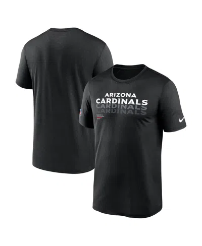 Nike Men's Black Arizona Cardinals Sideline Legend Performance T-shirt
