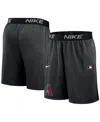 Nike Men's Black Arizona Diamondbacks Authentic Collection Performance Knit Shorts In Black