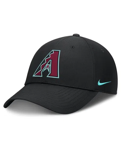 Nike Men's Black Arizona Diamondbacks Dri-fit Club Adjustable Hat