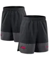 Nike Men's Black Arkansas Razorbacks 2025 Sideline Performance Shorts In Black