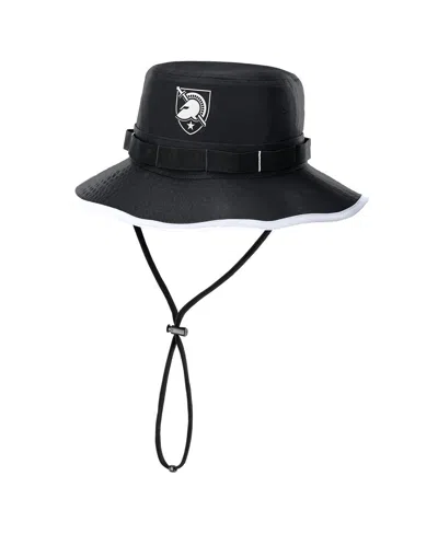 Nike Men's Black Army Black Knights 2024 Rivalry Apex Boonie Performance Bucket Hat