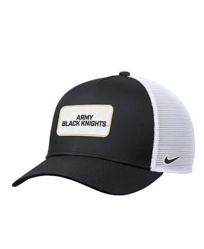 Nike Men's Black Army Black Knights 2025 On-field Rise Trucker Performance Adjustable Hat
