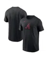 Nike Black San Diego Padres  Lights Out Color Pop T-shirt In Black