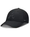 Nike Men's Black Atlanta Braves Primetime Club Performance Adjustable Hat