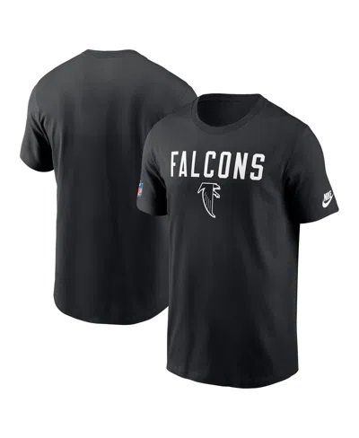 NIKE MEN'S BLACK ATLANTA FALCONS ALT PACK ONSIDE CONVERSION PERFORMANCE T-SHIRT