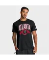 Nike Men's Black Atlanta Falcons Rewind Front And Back Hit Essential T-shirt In Black