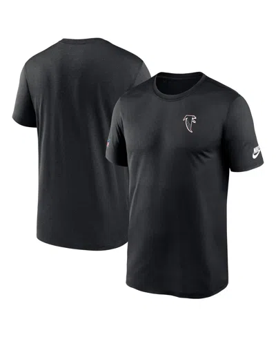 Nike Black Atlanta Falcons Sideline Alt Pack Small Logo Legend Performance T-shirt