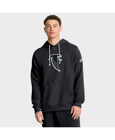 Nike Black Atlanta Falcons Sideline Offensive Set Play Performance Pullover Hoodie