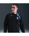 Nike Black Atletico De Madrid Third T90 Pullover Sweatshirt In Multi