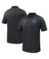 Nike Men's Black Boise State Broncos 2025 Early Season Coaches Sideline Victory Stripe Performance Polo S