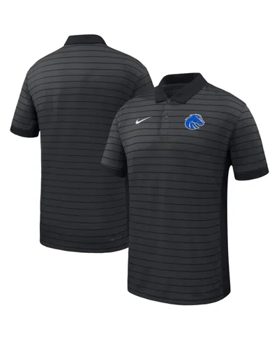 Nike Men's Black Boise State Broncos 2025 Early Season Coaches Sideline Victory Stripe Performance Polo S