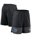 Nike Black Boise State Broncos 2025 Sideline Performance Shorts In Black